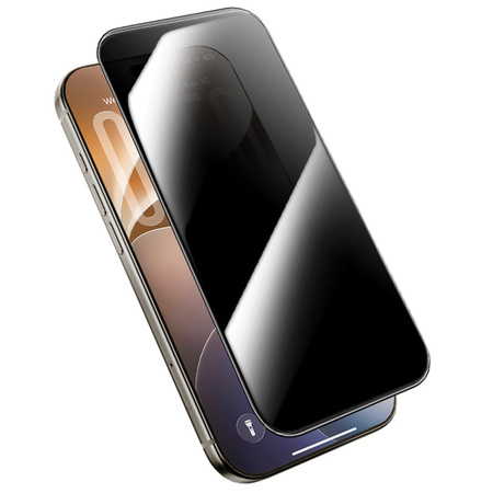 Benks Szkło Hartowane Ultra Shield Privacy Glass do iPhone 18 Pro Max Czarne