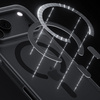 Benks Etui Magnetic Lucid Armor Pro do iPhone 18 Pro Max / 17 Pro Max czarne – przezroczysta ochrona z ramką pochłaniającą wstrząsy i MagSafe