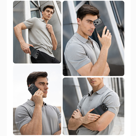 Benks Etui Magnetic Carbon Kevlar Armor Air Aurora 600D do iPhone 17 Pro – Smukłe Etui Carbon Kevlarowe z Ochroną Premium
