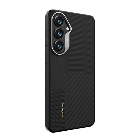 Benks Etui do Samsung Galaxy S26 Plus Carbon Kevlar 600D+1500D Armor Pro Montage z MagSafe Wzmacniane – Czarne