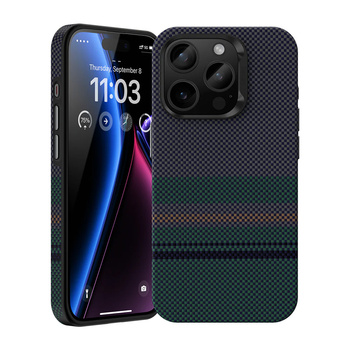 Benks Etui Magnetic Armor Pro Aurora Kevlar 600D (B061) do Iphone 15 Pro