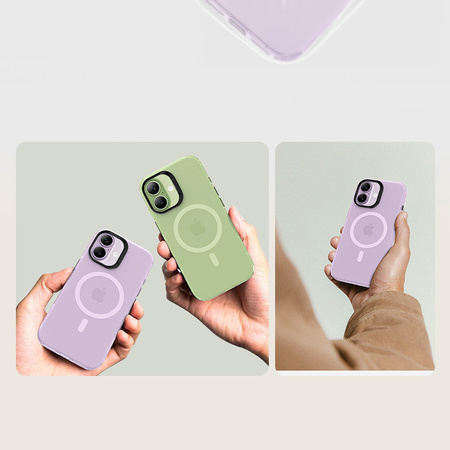 Benks Etui Magnetic Lucid Armor (C067) do iPhone 17 Fioletowe (Camera Control Button)