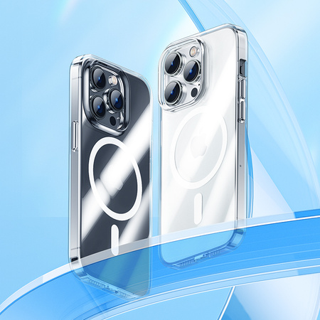 Benks Etui Magnetic Crystal do iPhone 15 Plus Przezroczyste
