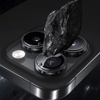 Benks Hartowane szkło Glass Warrior Lens Protector na aparat do iPhone 16 / 16 Plus (2 sztuki) srebrny tytan – szkło ochronne premium na aparat