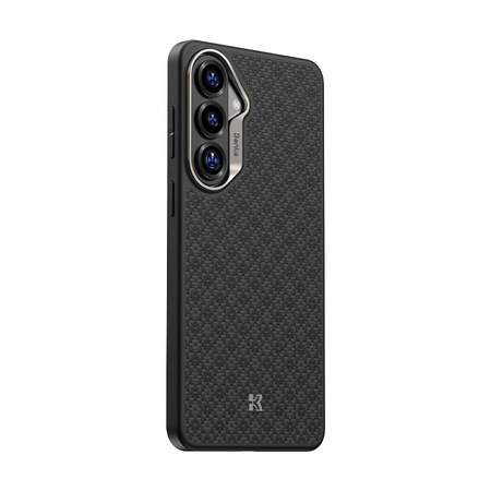 Benks Etui do Samsung Galaxy S26 Carbon Kevlar Armor Pro Armor Grid z MagSafe Wzmacniane – Czarne