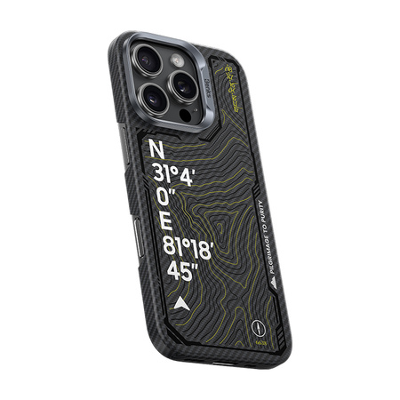 Benks Etui Magnetic Armor Air Kevlar 600D Summit Kangrinboque (0065) do iPhone 16 Pro