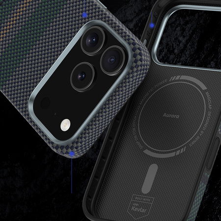 Benks Etui Magnetic Armor Pro Aurora Kevlar 600D (C070) do iPhone 17 Pro Max