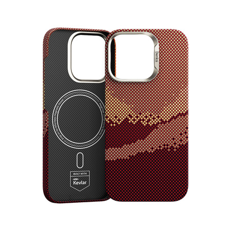 Benks Etui Magnetic Golden Tide Kevlar 600D do iPhone 16 Pro