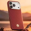 Benks Etui Magnetic Armor Pro Armor Grid Kevlar Metal Frame 600D do iPhone 18 Pro / 17 Pro czerwone – wytrzymałe etui z włóknem Kevlar® i pełną ochroną MagSafe