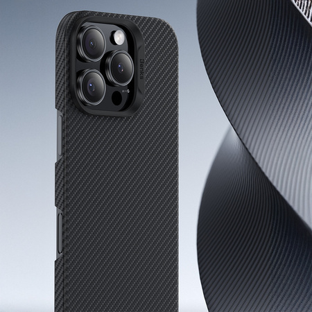 Benks Etui Magnetic Armor Air Kevlar PC Frame 600D (E065) do iPhone 16 Pro Czarne