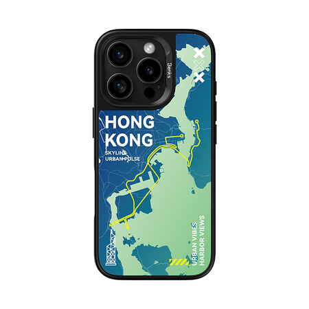 Benks Etui Dynamic City Hong Kong do iPhone 16 Pro Max