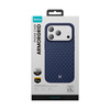 Benks Etui Magnetic Armor Pro Armor Grid Kevlar Metal Frame 600D (YB70) do Iphone 17 Pro Max niebieskie