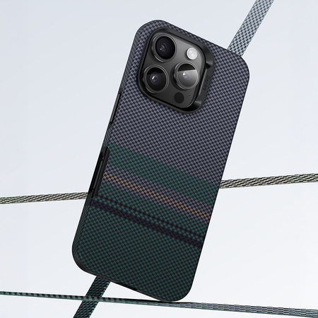 Zestaw | Etui Armor Pro Aurora + Szkło Hartowane Glass Warrior HD do Iphone 16 Pro