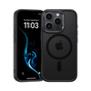 Benks Etui Magnetic Mist Metal Frame do iPhone 16 Pro Max Czarne