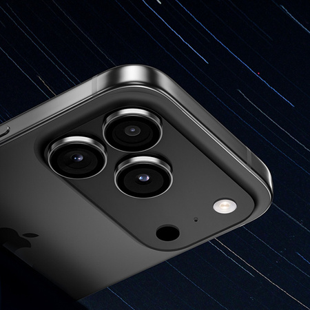 Benks Hartowane szkło DR Sapphire Lens Protector na aparat do iPhone 17 Air (1 sztuka) czarne – szkło szafirowe, maksymalna ochrona obiektywu