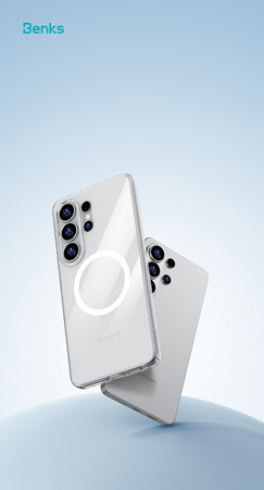 Benks Etui do Samsung Galaxy S26 Ultra Magnetic Crystal z MagSafe – Przezroczyste