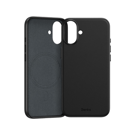 Benks Etui Magnetic Vita Pro Silicone do iPhone 16 Czarne