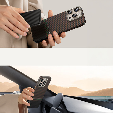 Benks Etui Magnetic Armor Air Prestige Kevlar 600D (G065) do iPhone 16 Pro