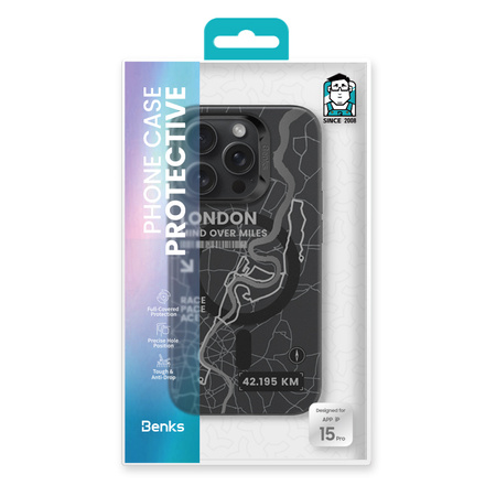 Benks Etui Magnetic City London do Iphone 15 Pro