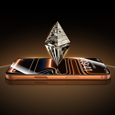 Benks Hartowane szkło Glass Warrior 2.0 AR-EZFita do Iphone 17 Pro