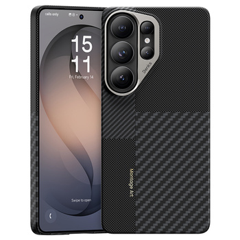Benks Etui do Samsung Galaxy S26 Ultra Carbon Kevlar 600D+1500D Armor Air Montage z MagSafe Wzmacniane – Czarne