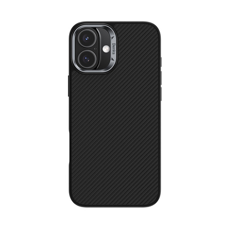 Benks Etui Magnetic Armor Pro Kevlar Metal Frame 600D do iPhone 16 Plus Czarne