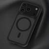 Benks Etui Magnetic Mist Metal Frame do iPhone 17 Pro czarne (Camera Control Button) – Wytrzymałe Etui z Metalową Ramką i Camera Control