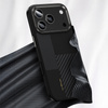 Benks Etui Montage Magnetic Carbon Kevlar Armor Pro Metal Frame 600D+1500D do iPhone 17 czarne (Camera Control Button) – Wytrzymałe Etui Carbon Kevlarowe z Ochroną i Funkcją Camera Control