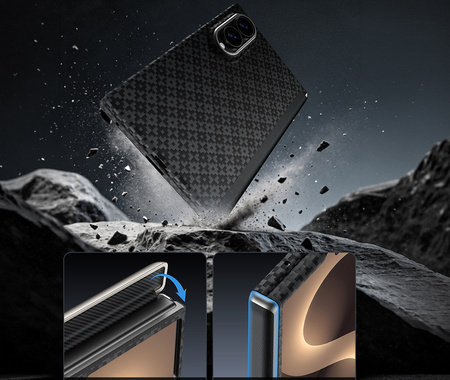 Benks Etui Magnetic Armor Grid Pro Grand Combo (C.K.FL.SA.BK.CS60) do Samsung Galaxy Z Fold 8 czarny
