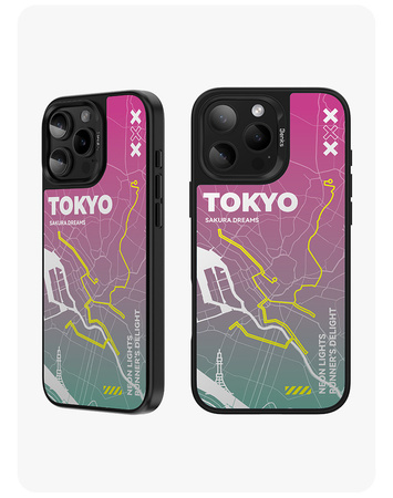 Benks Etui Dynamic City Tokyo do iPhone 16 Pro
