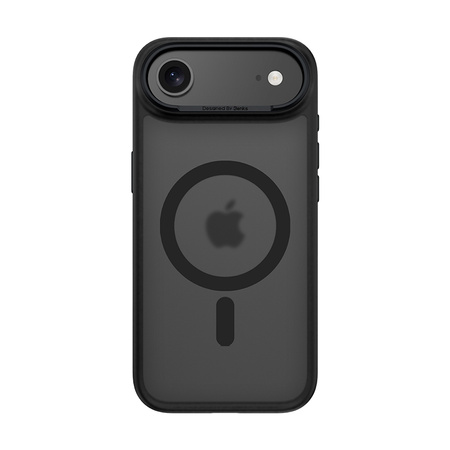 Benks Etui Magnetic Mist Metal Frame do iPhone 17 Air czarne (Camera Control Button) – Etui Ochronne z Metalową Ramką i Camera Control