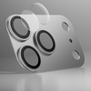 Benks Szkło Hartowane Glass Warrior Metal Integrated Lens Protector (C070) do iPhone 17 Pro Max (obiektyw 3 sztuki) Pomarańczowe