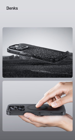 Benks Etui Magnetic Lucid Armor (0064) do Iphone 16 Plus złoty