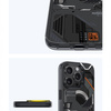 Benks Etui Magnetic Mecha Series do iPhone 16 Plus Czarne
