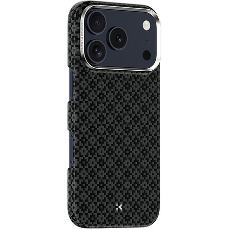 Benks Etui Magnetic Armor Air Armor Grid Kevlar Metal Frame 600D do iPhone 18 Pro Max / 17 Pro Max czarne – wytrzymałe etui z włóknem Kevlar® i pełną ochroną MagSafe