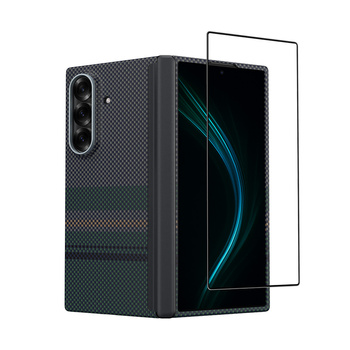 Benks Zestaw Combo Armor Air Aurora Axis Kevlar do Samsung Galaxy Z Fold 7 - back case + front cover + szkło