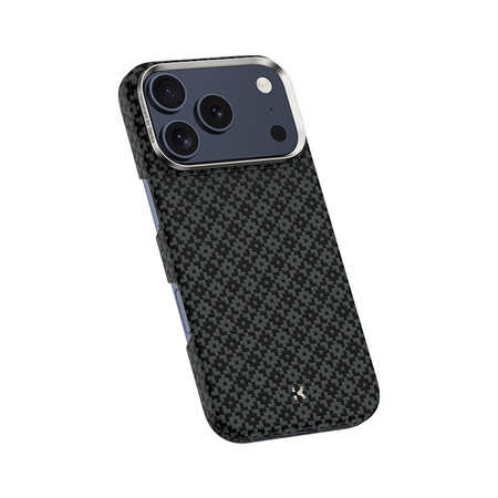 Benks Etui Magnetic Armor Air Armor Grid Kevlar Metal Frame 600D (B069) do Iphone 17 Pro czarne