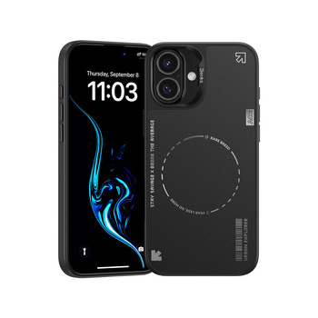 Benks Etui Dynamic Minimalist do iPhone 16 Czarne
