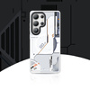 Benks Etui Dynamic Magnetic Mecha (D045) do Samsung Galaxy S25 Ultra Białe