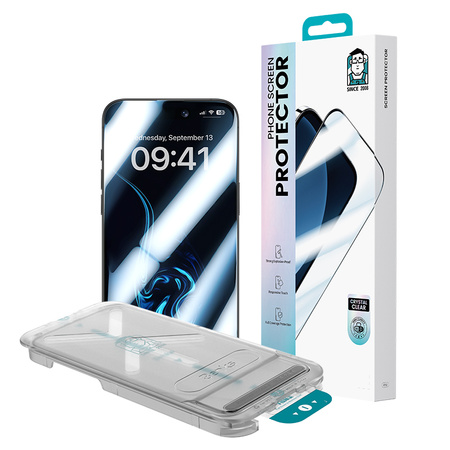 Benks Hartowane szkło Ultra Shield HD do iPhone 17 Air czarne – wytrzymała ochrona, naturalne kolory ekranu