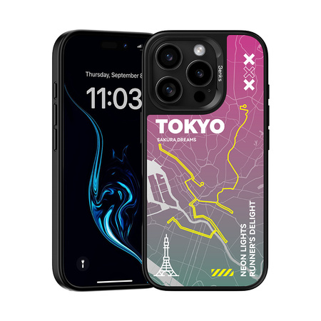 Benks Etui Dynamic City Tokyo do iPhone 16 Pro