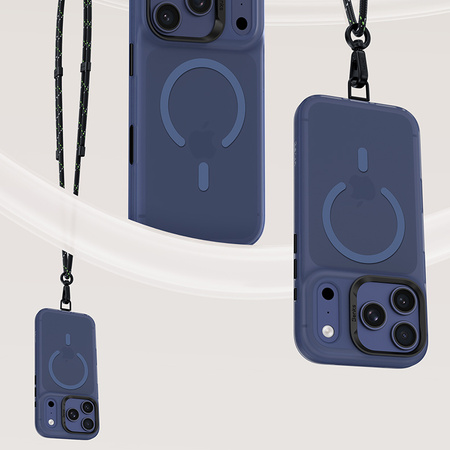 Benks Etui Magnetic Lucid Armor (C069) do Iphone 17 Pro niebieski (Camera Control Button)