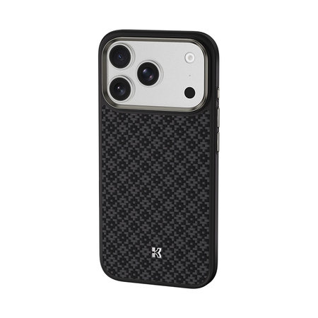 Benks Etui Magnetic Armor Pro Armor Grid Kevlar Metal Frame 600D (Y070) do iPhone 17 Pro Max Czarne