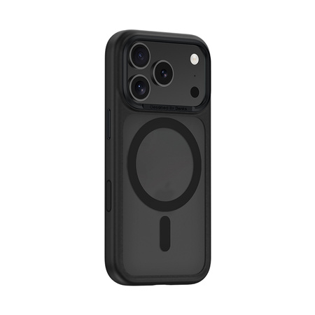 Benks Etui Magnetic Mist Metal Frame do iPhone 17 Pro Max czarne (Camera Control Button) – Etui z Metalową Ramką i Funkcją Camera Control