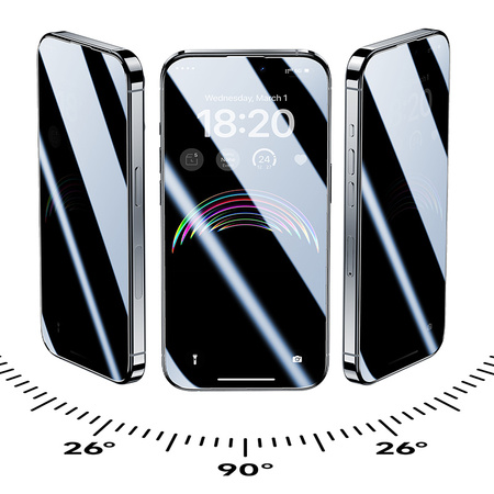 Benks Szkło Hartowane Ultra Shield Privacy Glass do Samsung Galaxy S24 / S25 (with fingerprint unlock)