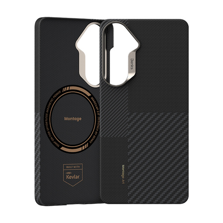 Benks Etui do Samsung Galaxy S26 Plus Carbon Kevlar 600D+1500D Armor Air Montage z MagSafe Wzmacniane – Czarne