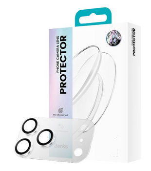 Benks Szkło Hartowane OmniWarior Integrated Lens Protector do iPhone 18 Pro Przezroczyste