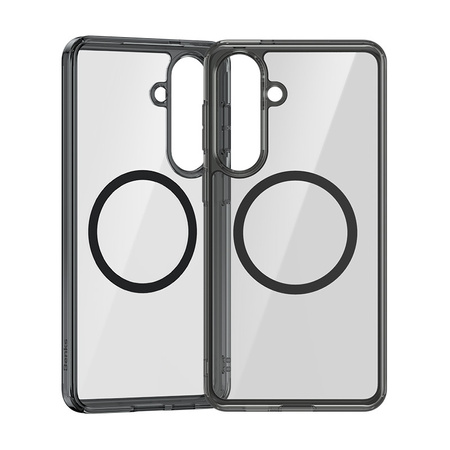 Benks Etui do Samsung Galaxy S26 Plus Magnetic Crystal TPU Frame z MagSafe – Czarne