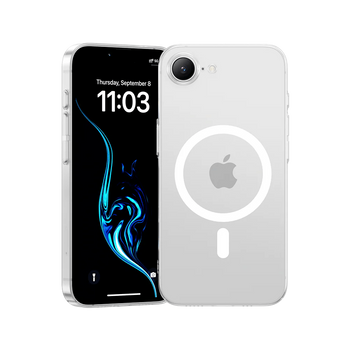 Benks Etui Magnetic Crystal (0047) do iPhone 16e Przezroczyste