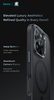 Benks Etui Magnetic Mist Metal Frame do iPhone 16 Szare